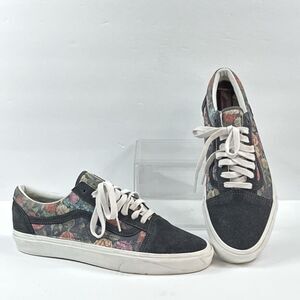 Vans Moody Floral Old Skool Sneaker Womens 11.5 Mens 10 Rose Skate Shoes Low Top
